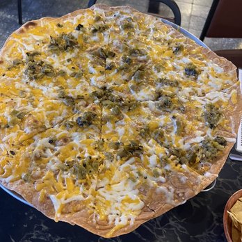 Karichimaka Restaurant - Cheese and green chili cheese crisp - Mexican Near Me - Tucson, Arizona