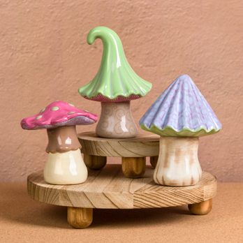 Color Cafe - ceramic mushrooms - Paint-Your-Own Pottery Near Me - Edmonton, Alberta Color Cafe - ceramic mushrooms - Paint-Your-Own Pottery Near Me - Edmonton, Alberta