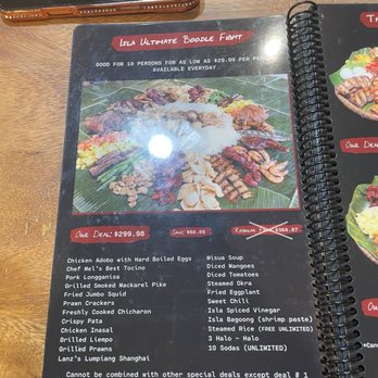 Isla Grand - Menu 03/19/26 - Filipino Near Me - Pleasant Hill, California Isla Grand - Menu 03/19/26 - Filipino Near Me - Pleasant Hill, California