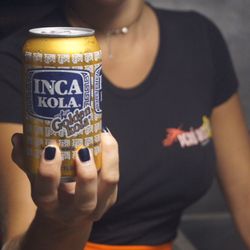 Perú Rico Food Truck - Peruvians most served coke INCA KOLA