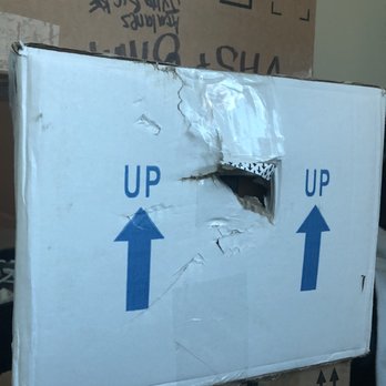 CVS Transport 2 - This box was never opened. It was a product we bought and kept sealed. It arrived looking like this. - Movers Near Me - Aurora, Colorado
