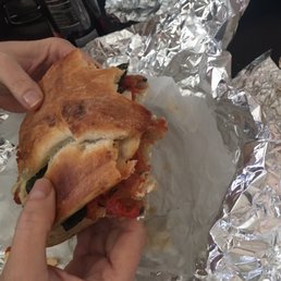Eggplant Parmigiana Sandwich