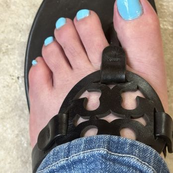 K Nail Bar - Toes match. So happy - Nail Salons Near Me - Round Rock, Texas