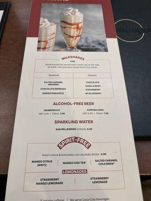 Menu photo 1 White Spot Kingsway Vancouver, BC Menu photo 1 White Spot Kingsway Vancouver, BC