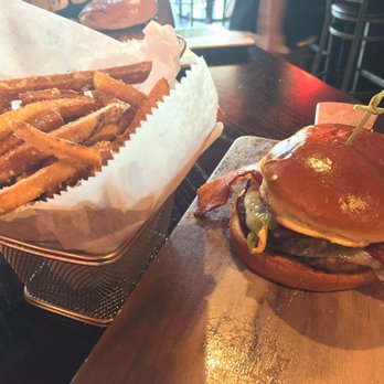 Flamme Burger - Keystone - Flame burger and Parmesan truffle fries - Burgers Near Me - Indianapolis, Indiana