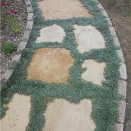 Flagstone path Flagstone path