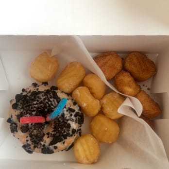 Earnest Donuts - Oreo donut and some donut holes (cinnamon sugar & plain)! - Donuts Near Me - Lewisville, Texas