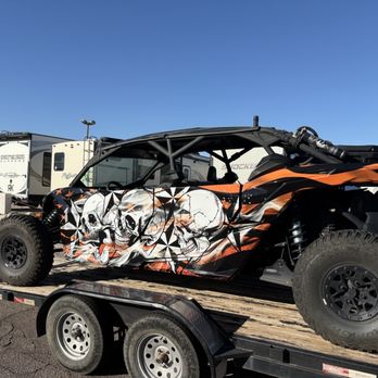 Gatorwraps - Just picked up the SXS from Gatorwraps - Vehicle Wraps Near Me - Lake Havasu City, Arizona Gatorwraps - Just picked up the SXS from Gatorwraps - Vehicle Wraps Near Me - Lake Havasu City, Arizona