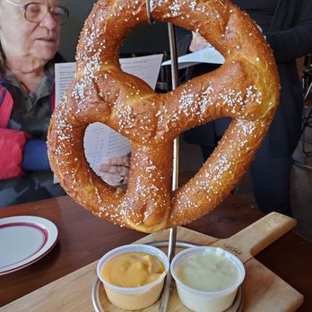 Florentine Restaurant - The Germantown pretzel - Steakhouses Near Me - Germantown, Ohio