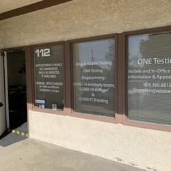 ONE Testing Services - Front entry