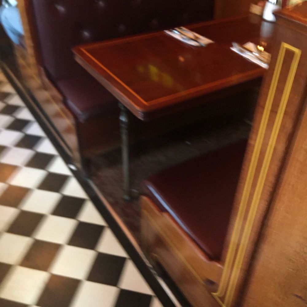 Frank's Diner - Secure and pleasant two-top table. Maybe next time I come, it can be just my wife and me, and we can have an intimate meal. - Diners Near Me - Spokane, Washington Frank's Diner - Secure and pleasant two-top table. Maybe next time I come, it can be just my wife and me, and we can have an intimate meal. - Diners Near Me - Spokane, Washington