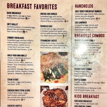 Okey Dokey Bar and Grill - Breakfast Menu - American Near Me - Omaha, Nebraska Okey Dokey Bar and Grill - Breakfast Menu - American Near Me - Omaha, Nebraska