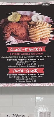 Menu photo 7 Cluck Kitchen Redlands, CA