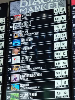 Menu photo 4 Black Market Brewing Co - Temecula Temecula, CA