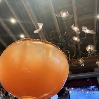 The Range Café - Orange Cranberry Mezcal Margarita - Mexican Near Me - Bernalillo, New Mexico