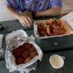 Big Shot Bob’s House of Wings - We tried both boneless and bone in wings.
