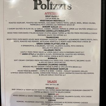 Polizzi's - Menu - Italian Near Me - Rochester, New York