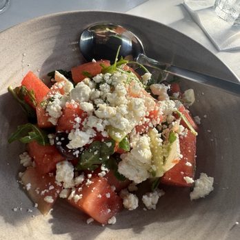 Glass & Vine - Watermelon Salad - New American Near Me - Miami, Florida Glass & Vine - Watermelon Salad - New American Near Me - Miami, Florida