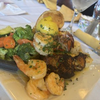 Brass City Bistro - Chilean Sea Bass W/Lobster Tail, Scallops, and Shrimp - Italian Near Me - Waterbury, Connecticut