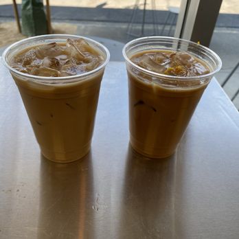 Attalus Coffee - Iced black sage honey latte and iced vanilla latte - Breakfast & Brunch Near Me - Vacaville, California Attalus Coffee - Iced black sage honey latte and iced vanilla latte - Breakfast & Brunch Near Me - Vacaville, California