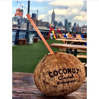 Pier 13 - Coconut water and rum - Food Trucks Near Me - Hoboken, New Jersey Pier 13 - Coconut water and rum - Food Trucks Near Me - Hoboken, New Jersey