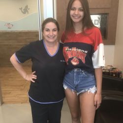 Mansour Natalie DMD - Dr Natalie and my daughter! She started seeing her when she was 2!! My son finished his care this week!