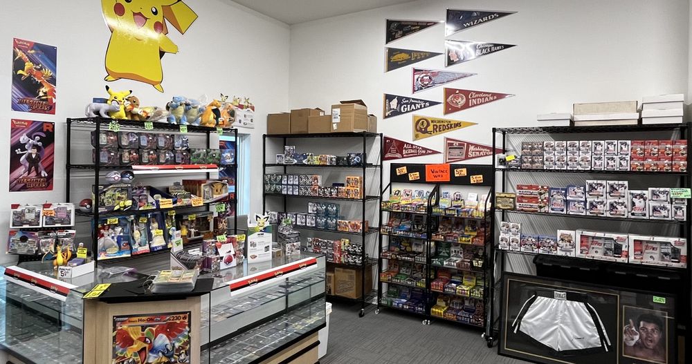 Ocean View Sports Cards & Collectibles Logo