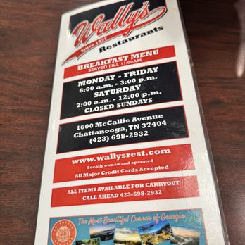Wally's Restaurant - Wallys - Southern Near Me - Chattanooga, Tennessee