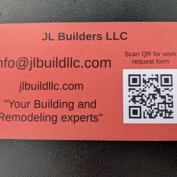 J L Builders - Business card back - General Contractors Near Me J L Builders - Business card back - General Contractors Near Me