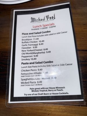 Menu photo 3 Wicked Peel Pizza Kitchen - Midvale Midvale, UT