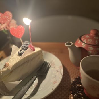 Hideko Spa - Cute candle n cake - Massage Therapy Near Me - Los Angeles, California