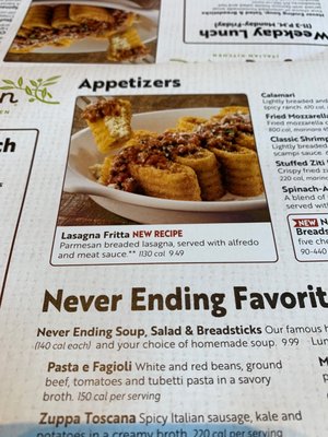 Menu photo 3 Olive Garden Italian Restaurant Laurel, MD Menu photo 3 Olive Garden Italian Restaurant Laurel, MD