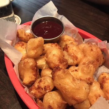 Red Cow North Loop - Cheese curds with triple berry ketchup. - New American Near Me - Minneapolis, Minnesota