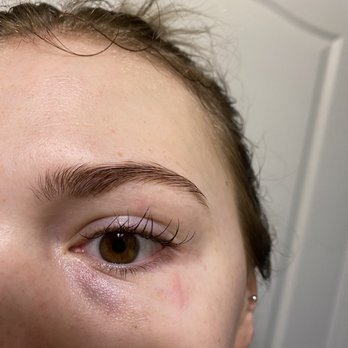 The Lash Lounge - Next day after a fresh set, i didnt get them wet or anything so just a bad glue and/or bad technique - Eyebrow Services Near Me - Orlando, Florida The Lash Lounge - Next day after a fresh set, i didnt get them wet or anything so just a bad glue and/or bad technique - Eyebrow Services Near Me - Orlando, Florida