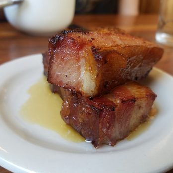 The Publican - The Publican bacon with maple syrup for Saturday brunch. - New American Near Me - Chicago, Illinois The Publican - The Publican bacon with maple syrup for Saturday brunch. - New American Near Me - Chicago, Illinois