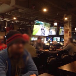 Great game view from every seat. Just don't eat the food, lol!