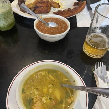 Bamboo Restaurant - Chicken soup and bandeja paisa !! Excellent - Colombian Near Me - Miami, Florida