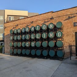 Thornton Distilling - Barrells with the name