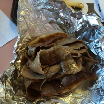 Markella's Gyros - Plain gyro. - Greek Near Me - Oak Forest, Illinois