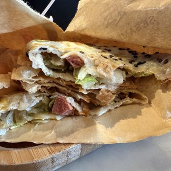 Tao Roll And Pancake - Double Eggs Pancake - Taiwanese Near Me - Houston, Texas