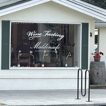 Maldonado Vineyards - a wine tasting window - Wineries Near Me - Napa, California