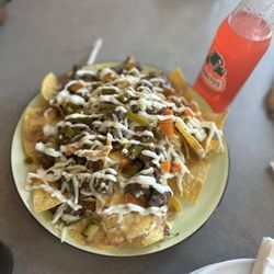 Big Chile Real Mexican Tacos & Tex-Mex - Steak Tex mex NACHOS PARTY AZADA/STEAK