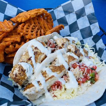 Buoy 44 Seafood Grill - Baja grilled fish tacos - Seafood Near Me - Virginia Beach, Virginia