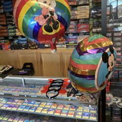 Polyhedron Gamestore - That was part of the Decoration for launching day of Lorcana. Love how they decorated the store.