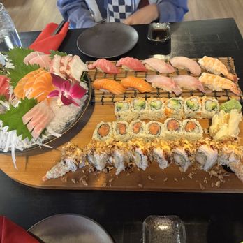 Hanami Sushi Bar & Grill - sushi boat for two - Japanese Near Me - Belmont, Massachusetts