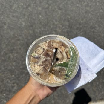 CoffeeDrunk - Ordered the Baby L.A. - Iced Espresso w/ Mint. Recommend 8/10!!! - Coffee & Tea Near Me - Long Beach, California