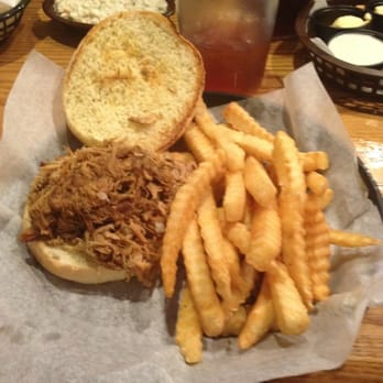Sonny's BBQ - Big deal combo pulled pork sandwich. - Barbeque Near Me - Kingsland, Georgia Sonny's BBQ - Big deal combo pulled pork sandwich. - Barbeque Near Me - Kingsland, Georgia