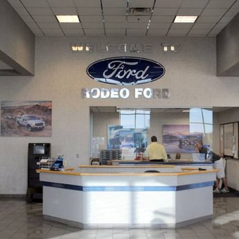 Rodeo Ford - Rodeo Ford reception desk. - Car Dealers Near Me - Goodyear, Arizona