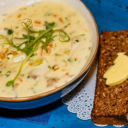 Fish City - Seafood Chowder: £13.50