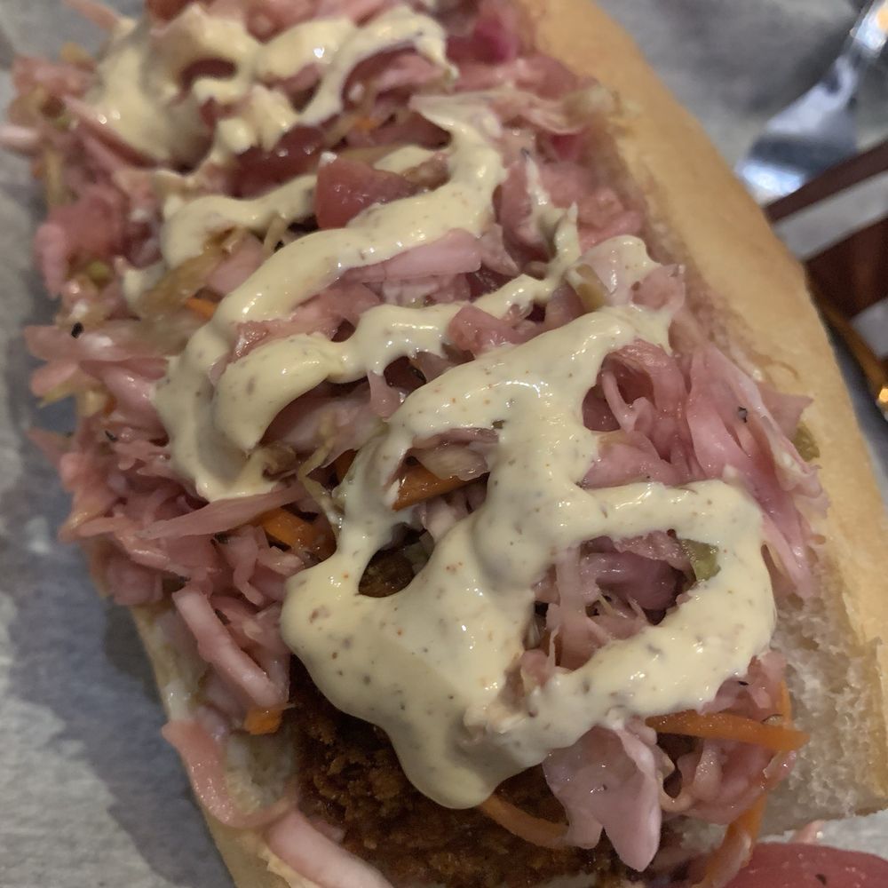 Debris Po Boys & Drinks - Boudin Ball Po' Boy - Sandwiches Near Me - Mobile, Alabama Debris Po Boys & Drinks - Boudin Ball Po' Boy - Sandwiches Near Me - Mobile, Alabama